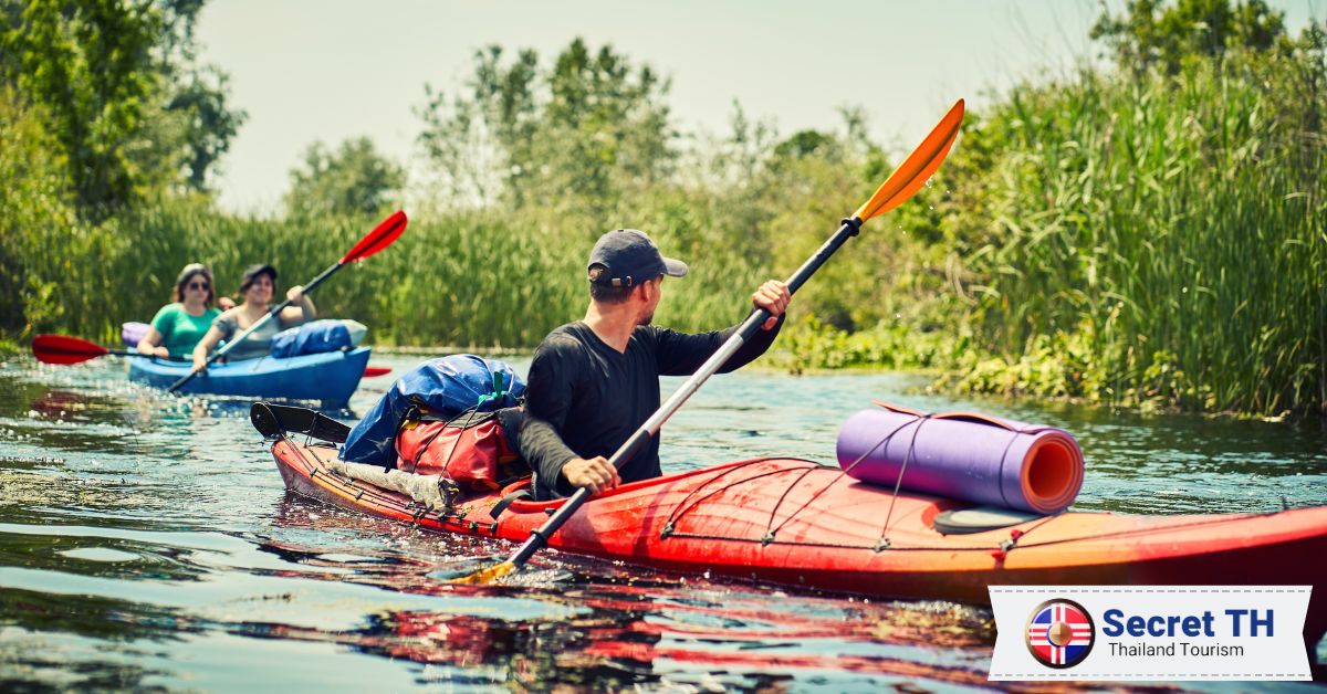Go canoeing or kayaking in the Mae Taeng River