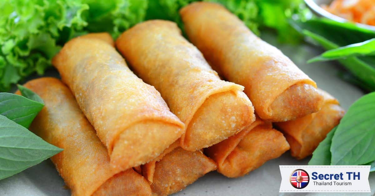 17. Spring Rolls (Thun Thip)