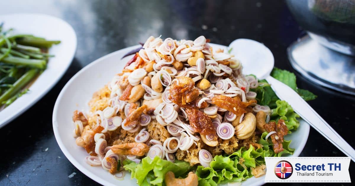 19. Yam Pla Duk Foo (Crispy Catfish Salad)