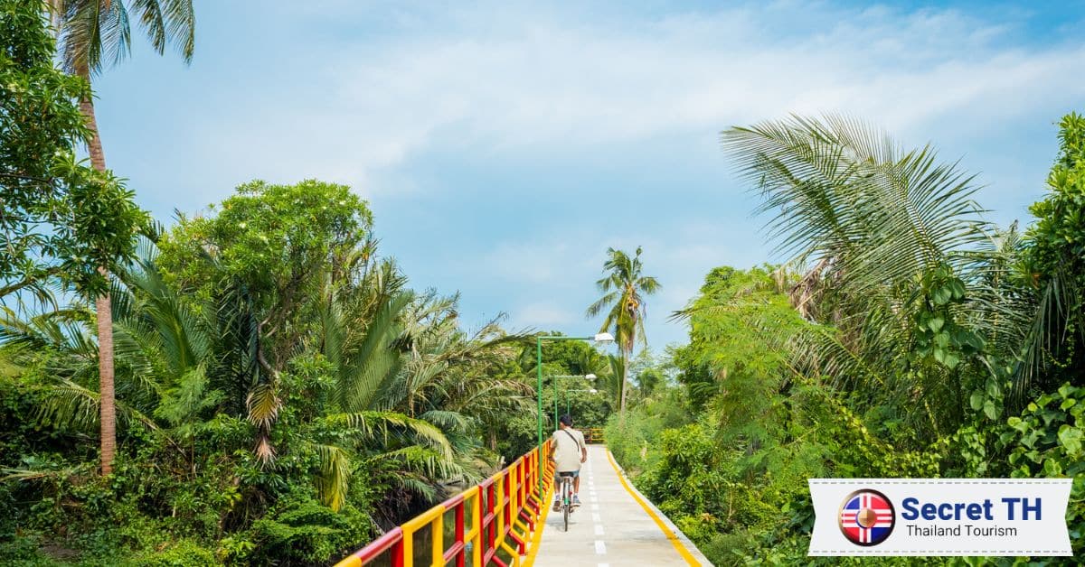 Cycling around the Green Oasis