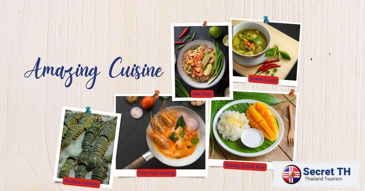 Reason 3: Amazing Cuisine