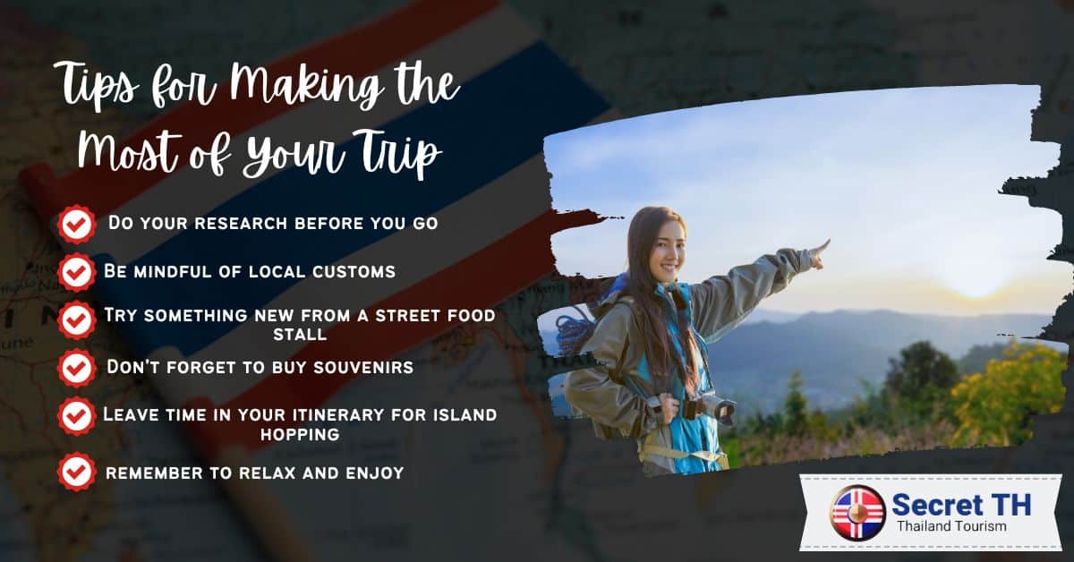 Tips for Making the Most of Your Trip