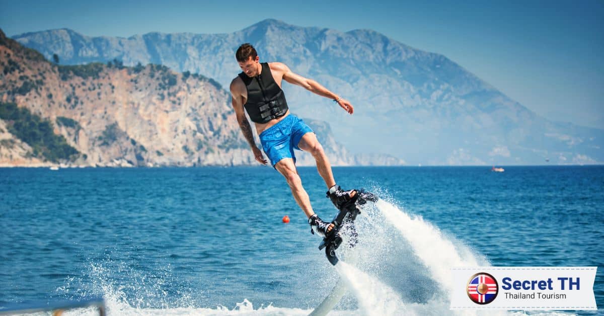 7. Flyboarding