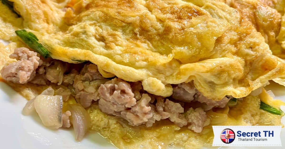 8. Kai Jeow (Thai Omelette)