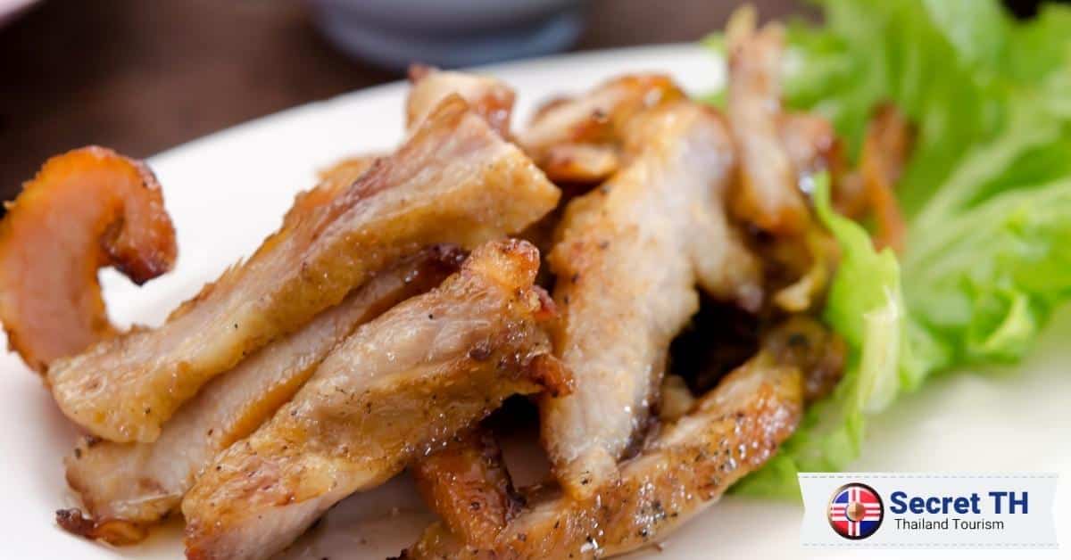 Grilled Pork Neck (Kor Moo Yang)