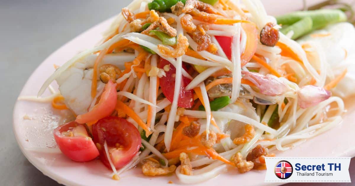 VI. Som Tum Thai - Northern Style Green Papaya Salad