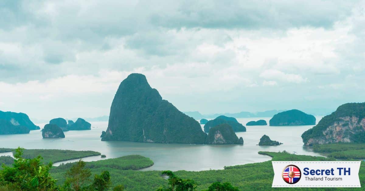 Experience the stunning landscapes of Phang Nga Bay