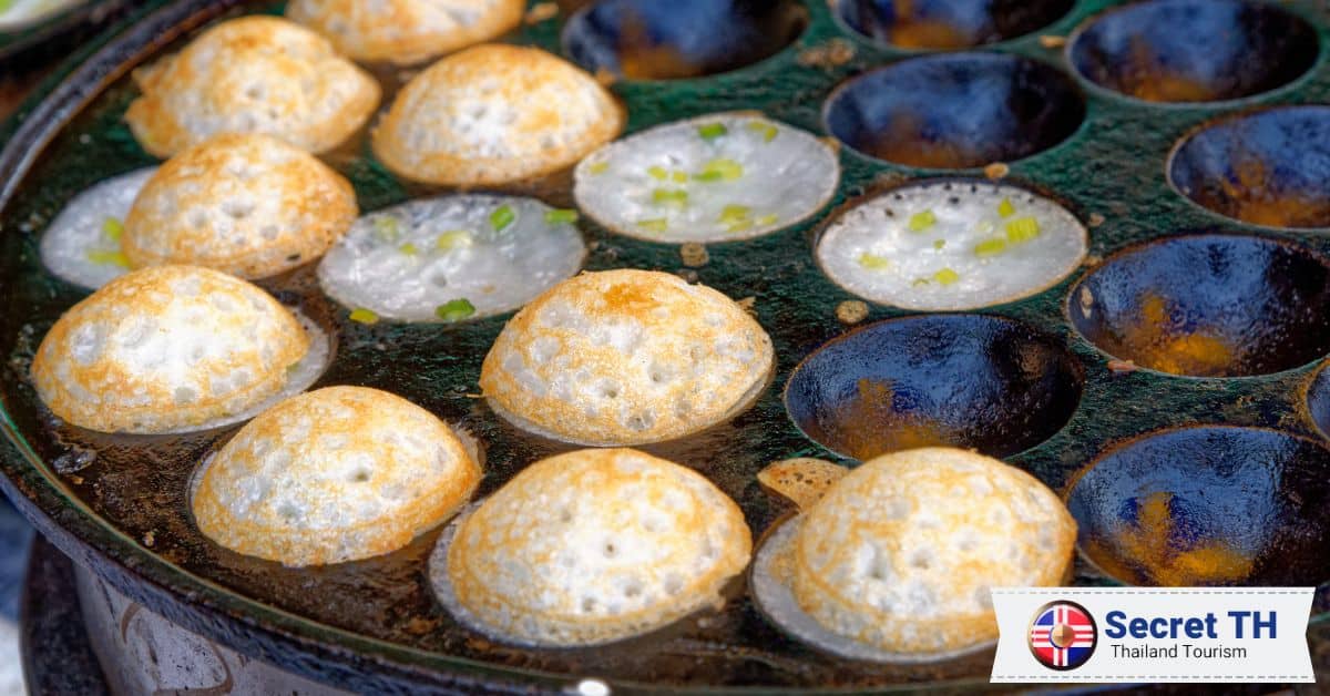 VII. Kanom Krok – Coconut Custard Puddings With a Twist