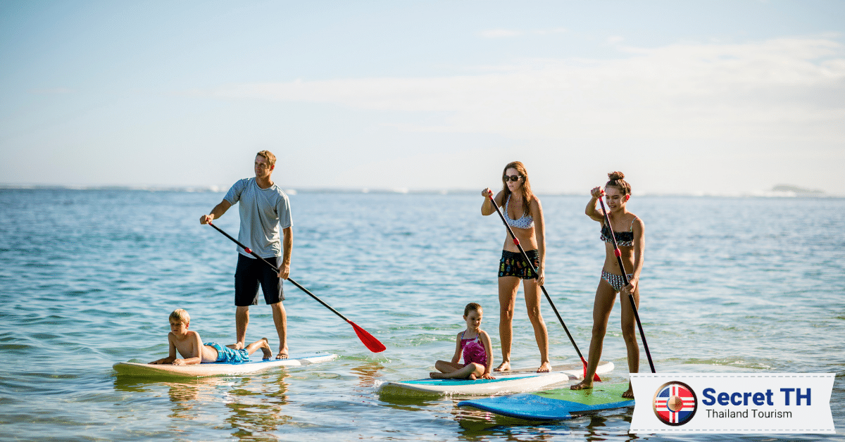 7. Stand-up paddleboarding