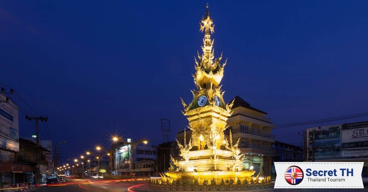 10. Clock Tower Chiang Rai