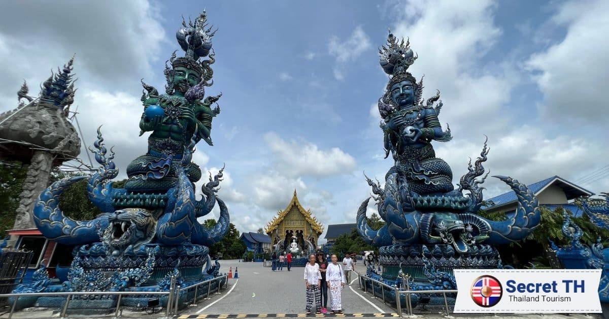 16. Wat Rong Suea Ten (Blue Temple)